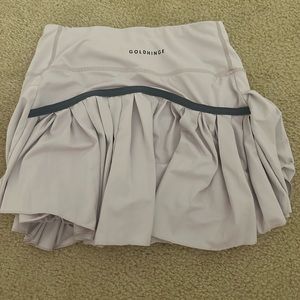 gold hinge skirt size xs pink